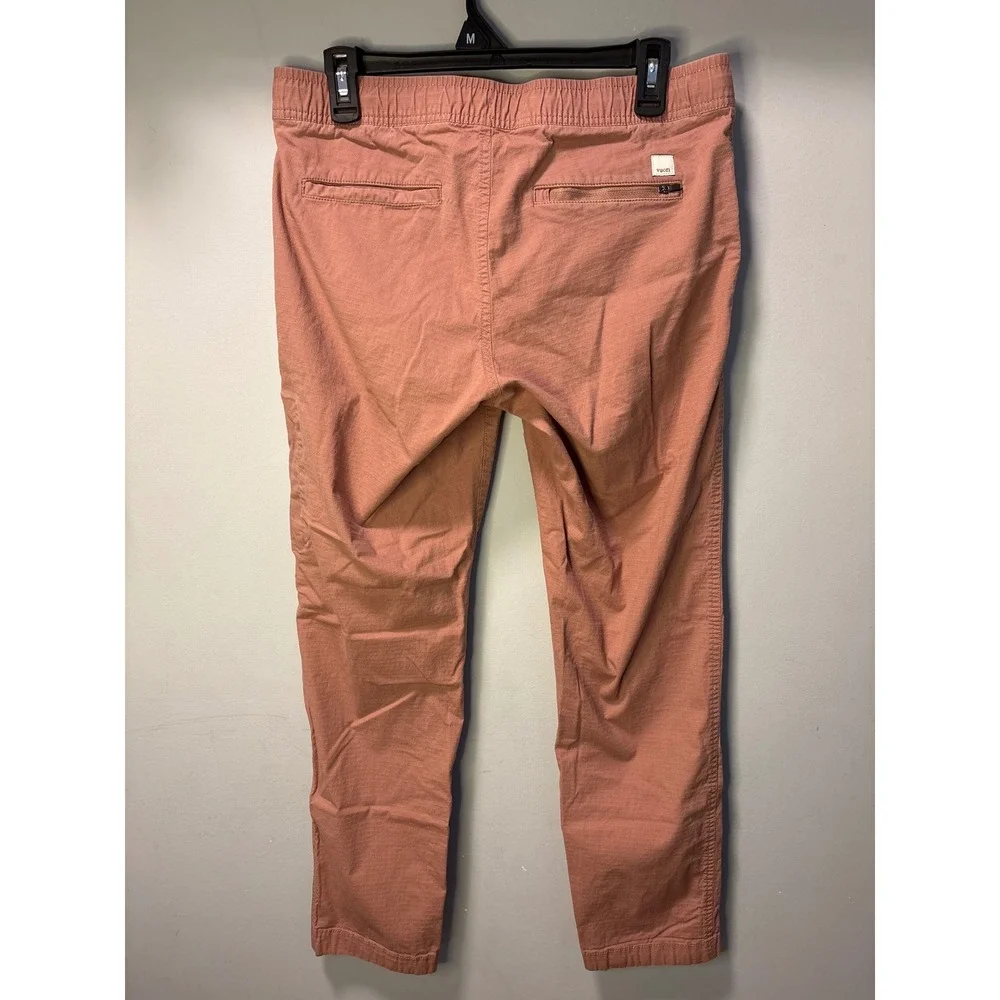 Vuori Ripstop Pant Women Medium Terracotta Pink Organic Cotton Hiking Cargo V412